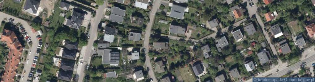 Zdjęcie satelitarne Radarowa ul.
