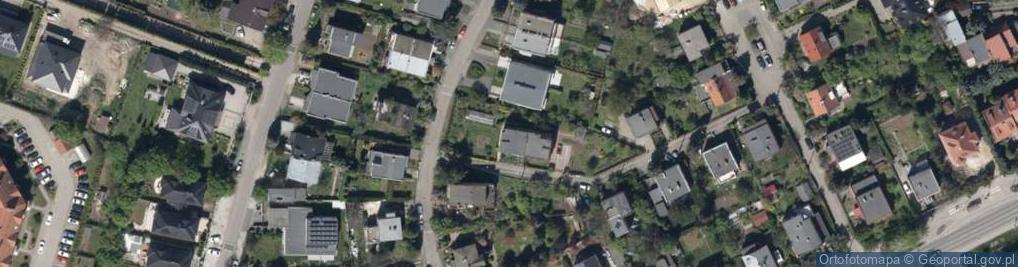Zdjęcie satelitarne Radarowa ul.