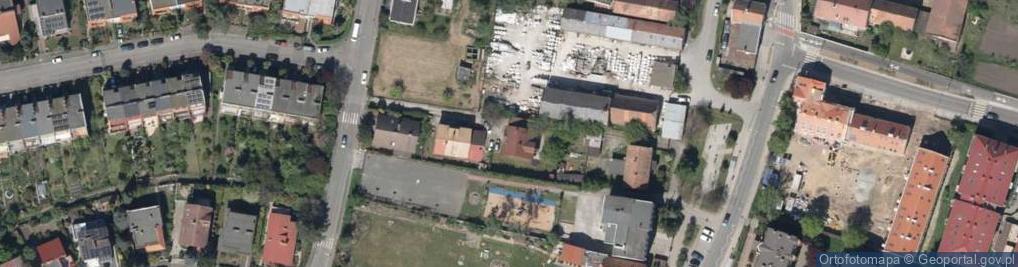 Zdjęcie satelitarne Ratajów ul.