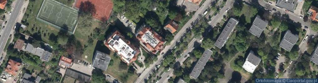 Zdjęcie satelitarne Racławicka ul.