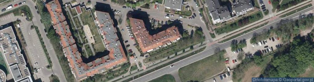 Zdjęcie satelitarne Racławicka ul.