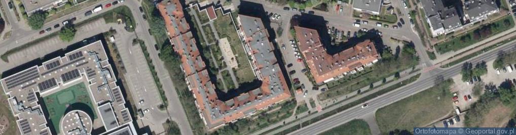 Zdjęcie satelitarne Racławicka ul.