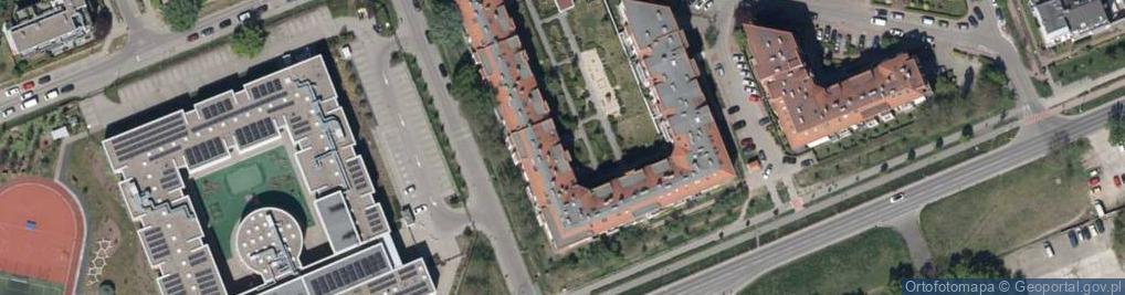 Zdjęcie satelitarne Racławicka ul.