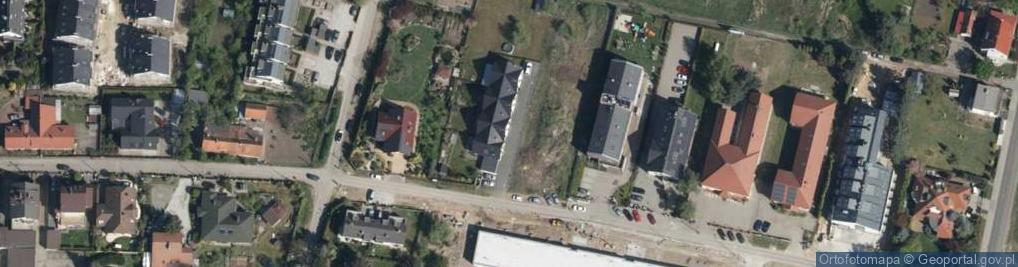 Zdjęcie satelitarne Rajska ul.