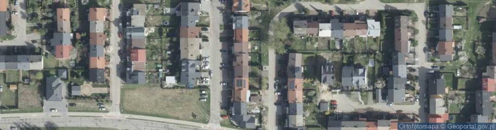 Zdjęcie satelitarne Radosna ul.