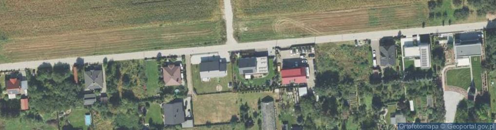 Zdjęcie satelitarne Rajska ul.