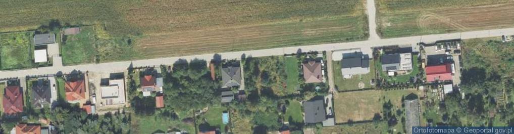 Zdjęcie satelitarne Rajska ul.