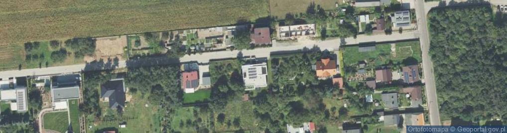 Zdjęcie satelitarne Rajska ul.