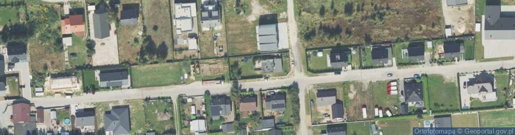 Zdjęcie satelitarne Rajska ul.