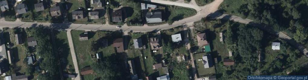 Zdjęcie satelitarne Rajska ul.