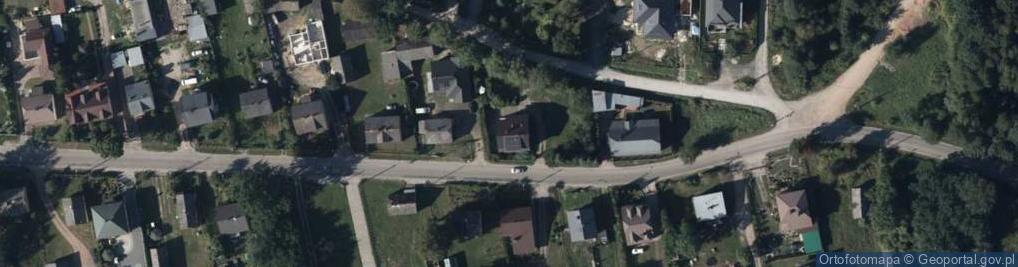 Zdjęcie satelitarne Rajska ul.