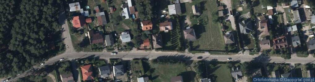 Zdjęcie satelitarne Rajska ul.