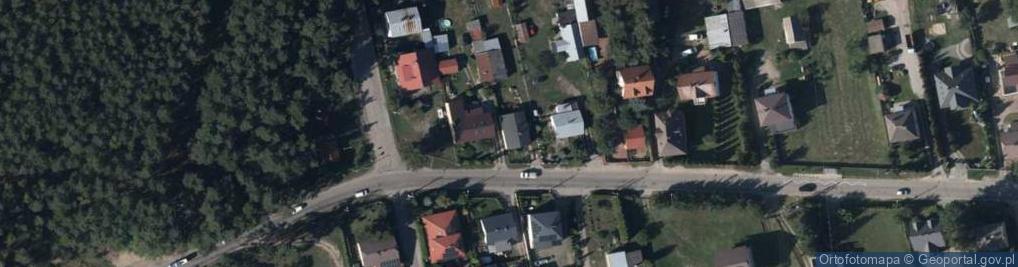 Zdjęcie satelitarne Rajska ul.