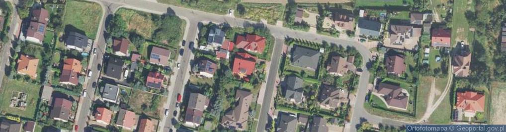 Zdjęcie satelitarne Radosna ul.
