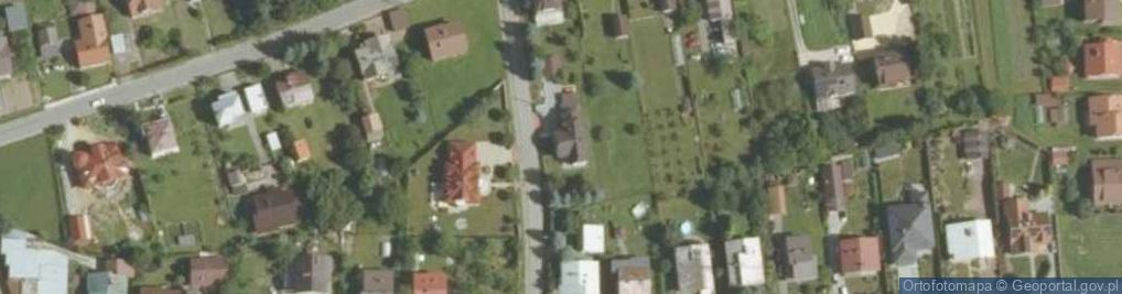 Zdjęcie satelitarne Rajska ul.