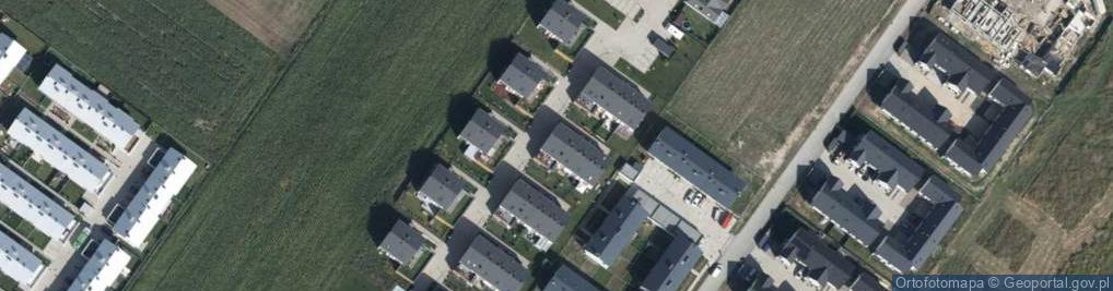 Zdjęcie satelitarne Rajskich Ptaków ul.