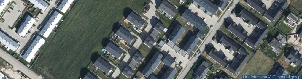 Zdjęcie satelitarne Rajskich Ptaków ul.