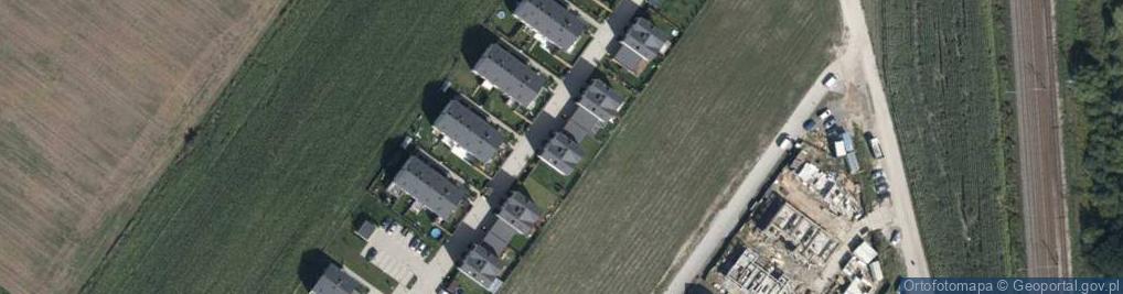 Zdjęcie satelitarne Rajskich Ptaków ul.