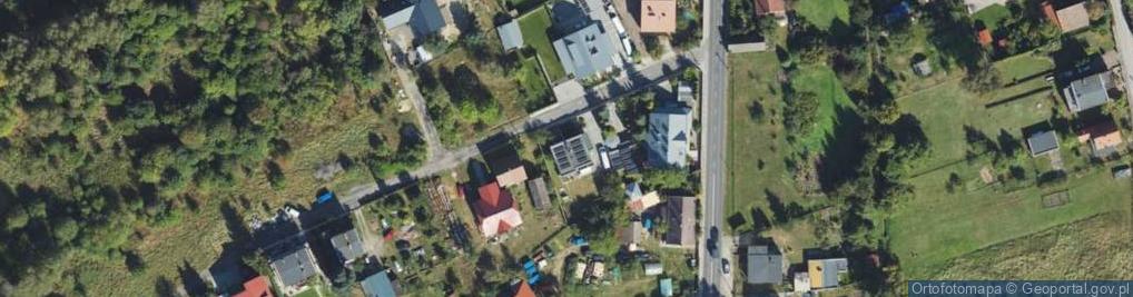Zdjęcie satelitarne Racula-Dzierżkowej Wiktorii ul.