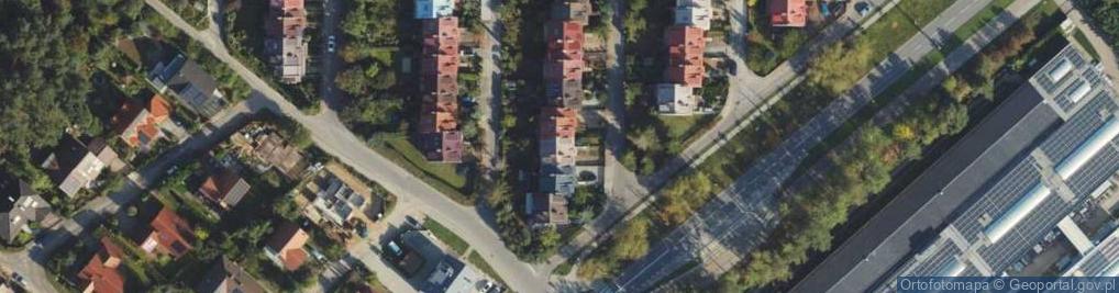 Zdjęcie satelitarne Rdestowa ul.