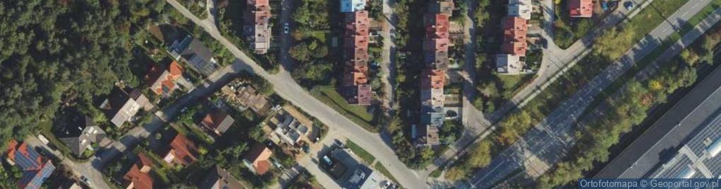 Zdjęcie satelitarne Rdestowa ul.