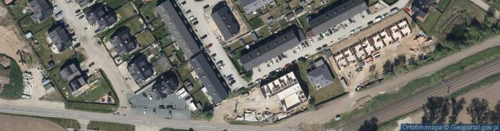 Zdjęcie satelitarne Rdestowa ul.