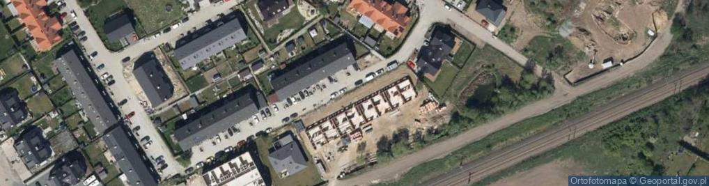 Zdjęcie satelitarne Rdestowa ul.