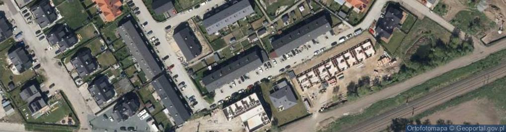 Zdjęcie satelitarne Rdestowa ul.