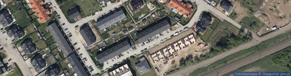 Zdjęcie satelitarne Rdestowa ul.