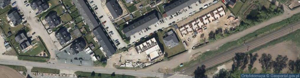 Zdjęcie satelitarne Rdestowa ul.