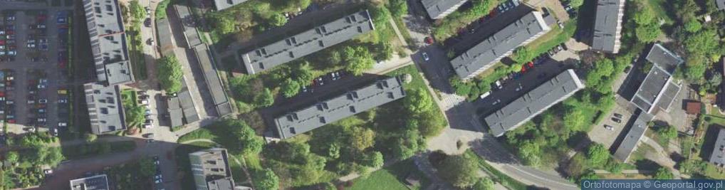 Zdjęcie satelitarne Retingera Józefa ul.