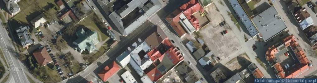 Zdjęcie satelitarne Reformacka ul.
