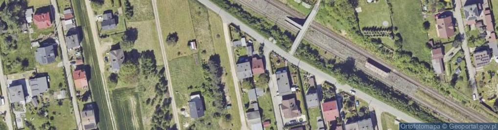 Zdjęcie satelitarne Rędzinna ul.