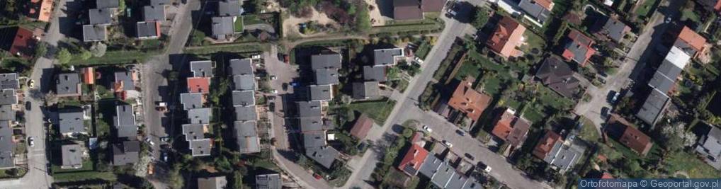 Zdjęcie satelitarne Rekinowa ul.