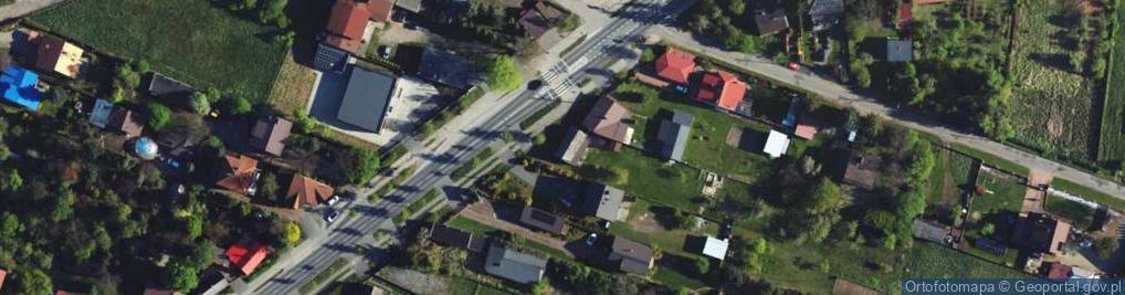 Zdjęcie satelitarne Rędzińska ul.