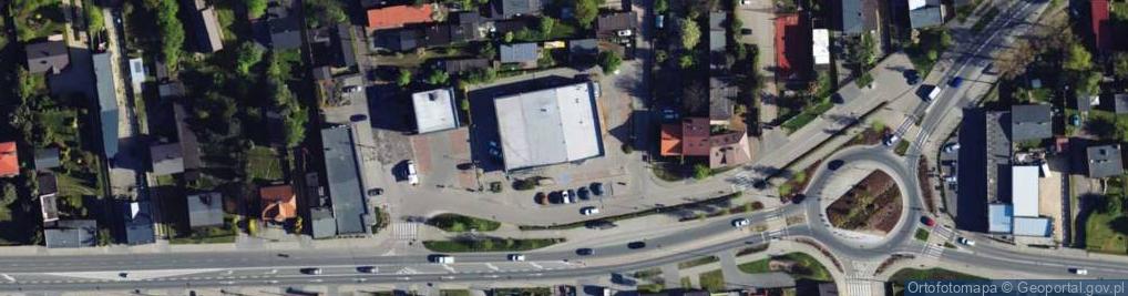 Zdjęcie satelitarne Rędzińska ul.