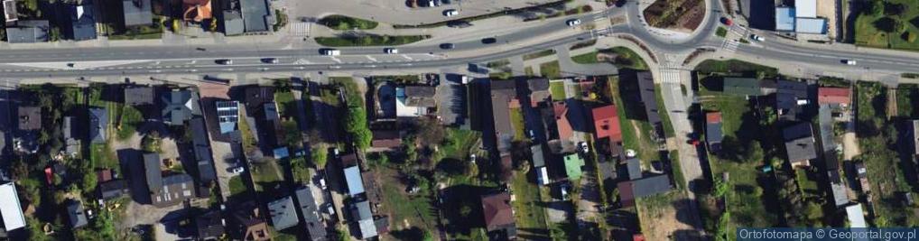 Zdjęcie satelitarne Rędzińska ul.