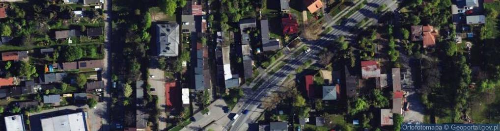 Zdjęcie satelitarne Rędzińska ul.
