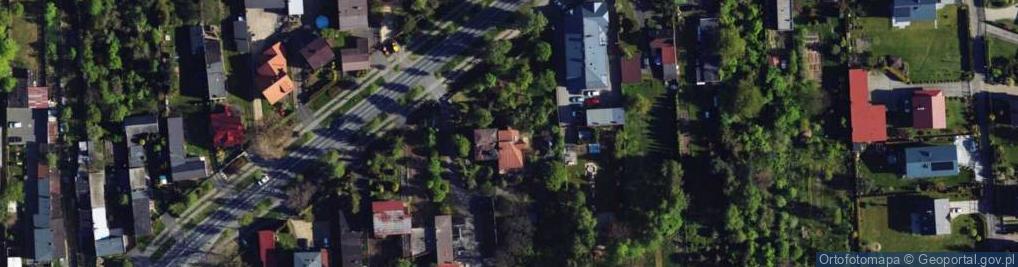 Zdjęcie satelitarne Rędzińska ul.