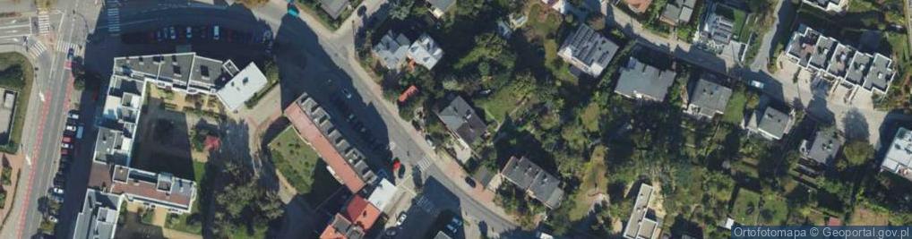 Zdjęcie satelitarne Redłowska ul.