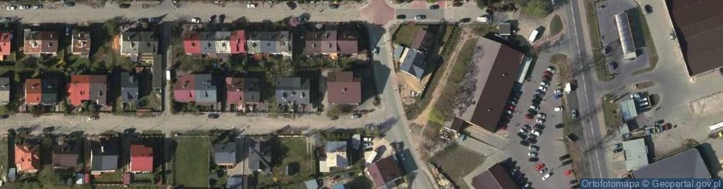 Zdjęcie satelitarne Redutowa ul.