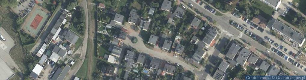 Zdjęcie satelitarne Rezerwy Skautowej ul.