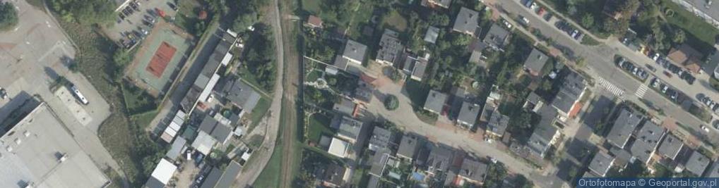 Zdjęcie satelitarne Rezerwy Skautowej ul.