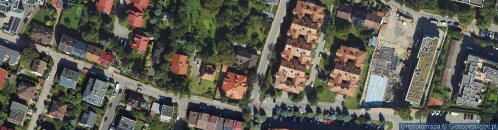 Zdjęcie satelitarne Rezedowa ul.