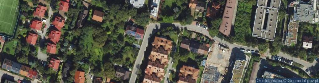 Zdjęcie satelitarne Rezedowa ul.