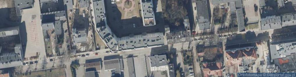 Zdjęcie satelitarne Rewolucji 1905 r. ul.