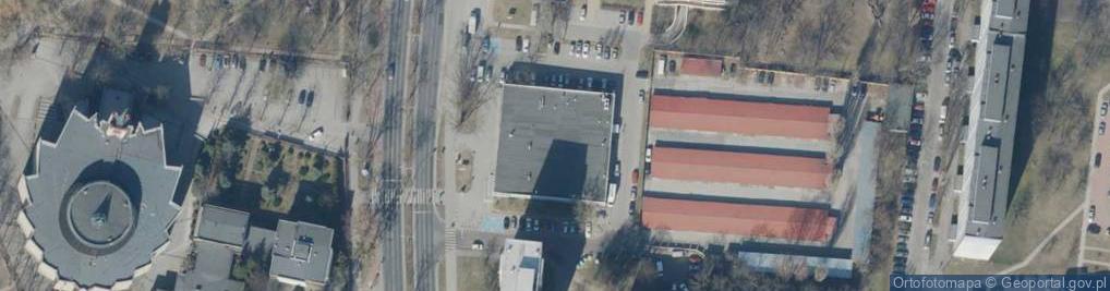 Zdjęcie satelitarne Retkińska ul.