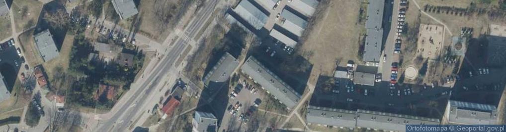 Zdjęcie satelitarne Retkińska ul.