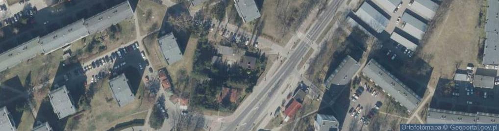 Zdjęcie satelitarne Retkińska ul.
