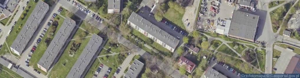 Zdjęcie satelitarne Reymonta Władysława ul.